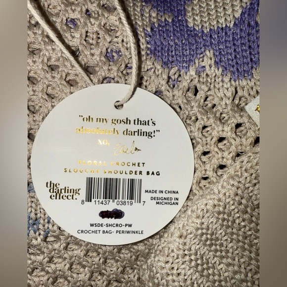 The Darling Effect Crochet Slouchy beach/ Market Bag - Picture 6 of 7